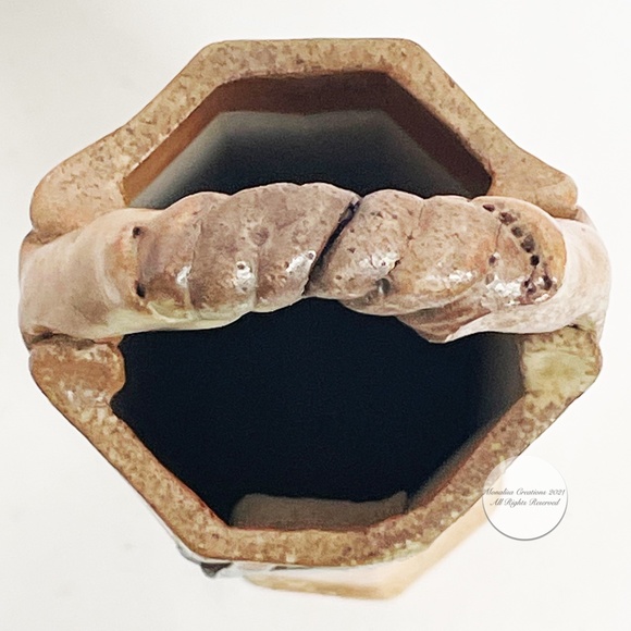 Otis Pottery Large Vase Abstract Contemporary Stoneware - Picture 8 of 10